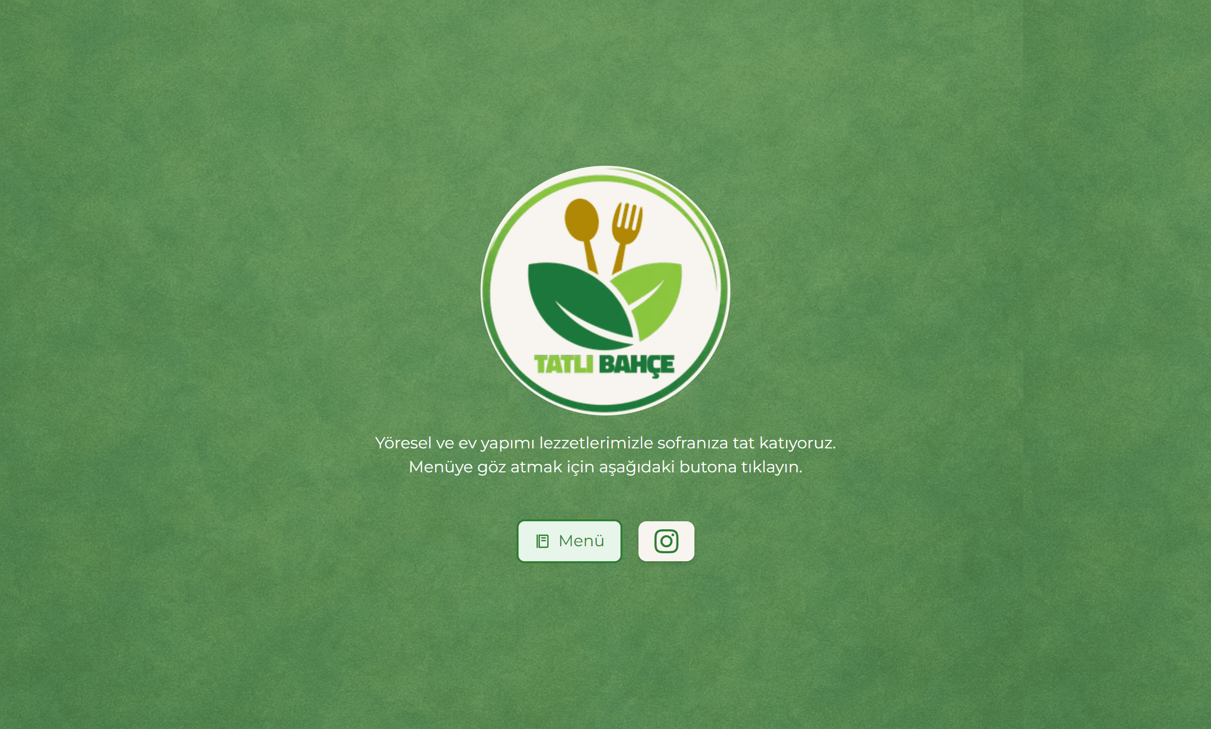 Tatlı Bahçe Menü proje ekran görüntüsü